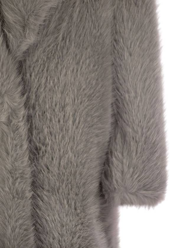 Manico fur coat pearl gray - MAX MARA SPORTMAX - BALAAN 5