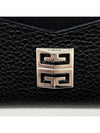 Grain Leather Card Wallet Black - GIVENCHY - BALAAN 5