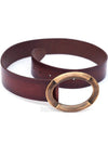 Leather Belt Brown - DOLCE&GABBANA - BALAAN 4