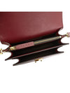 Trunk East West Shoulder Bag Wine - MARNI - BALAAN 7