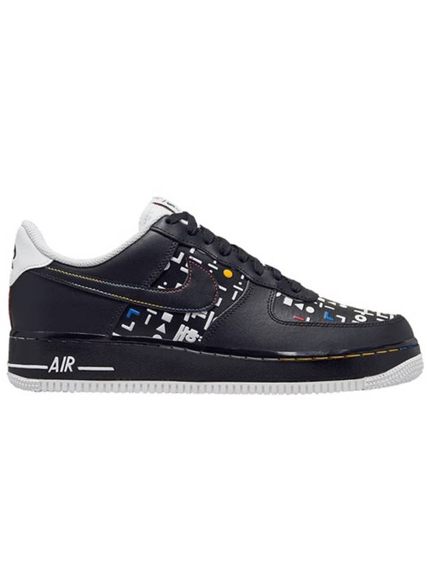 Air Force 1 07 LV8 Hangul Day Low Top Sneakers Black - NIKE - BALAAN 1