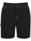 Logo Jacquard Jersey Short Pants Black - PERSIANCAT - BALAAN 1