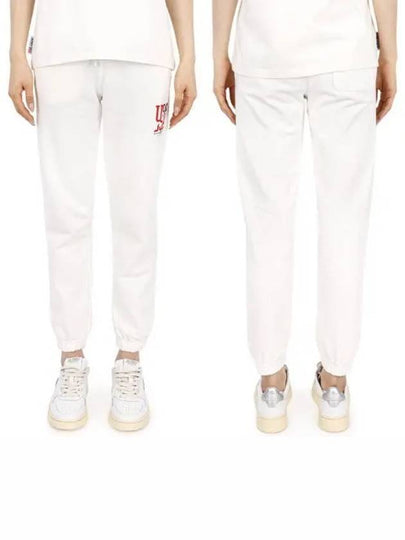 Iconic USA Logo Track Pants White - AUTRY - BALAAN 2