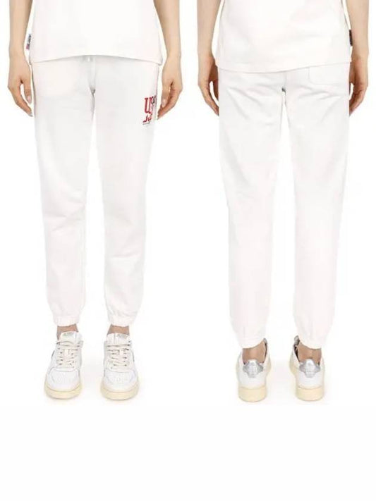 Iconic USA Logo Track Pants White - AUTRY - BALAAN 2