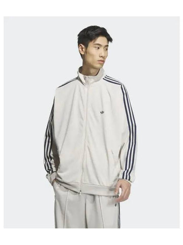 adidas BB Track Top Beige Indigo IZ4922 - ADIDAS - BALAAN 1