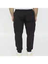 Stretch Cotton Tela Paracadute Cargo Straight Pants Black - STONE ISLAND - BALAAN 6