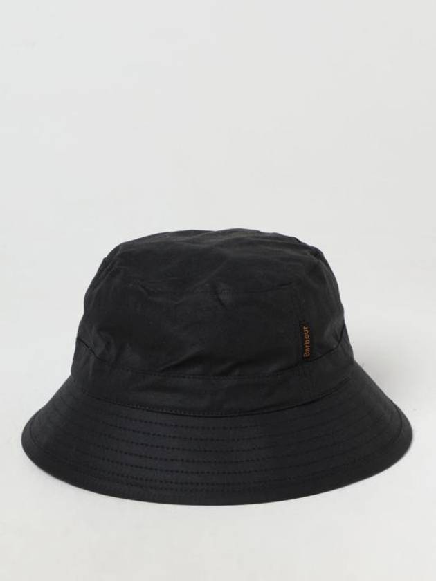 Wax Logo Bucket Hat Black - BARBOUR - BALAAN 2