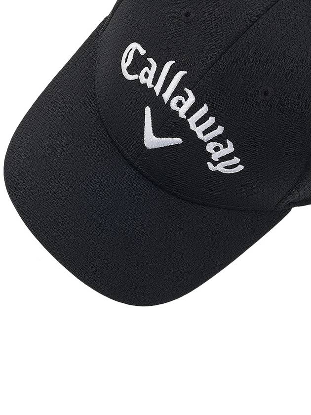 Side Crest Structured Ball Cap Black - CALLAWAY GOLF - BALAAN 8