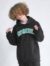 Arch Logo Hoodie Black - COMMONZ - BALAAN 3