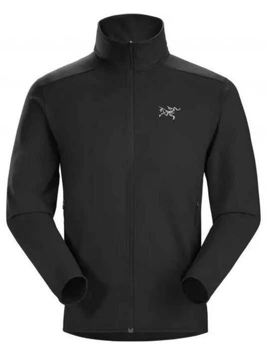 Kyanite Logo Zip-Up Jacket Black - ARC'TERYX - BALAAN 2