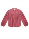 Salika Blouse Red - ISABEL MARANT - BALAAN 2