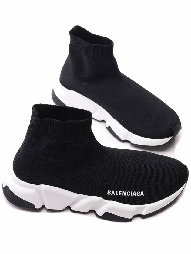 Speed Trainer High Top Sneakers Black - BALENCIAGA - BALAAN 6