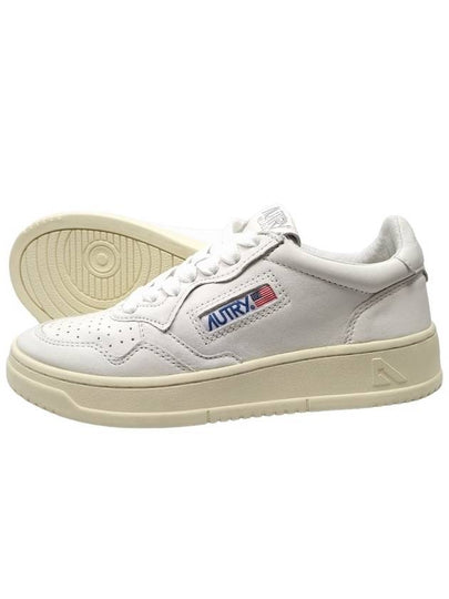 Medalist Goatskin Low Top Sneakers White - AUTRY - BALAAN 2