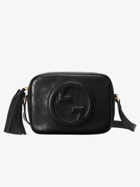 Blondie Small Leather Shoulder Bag Black - GUCCI - BALAAN 2