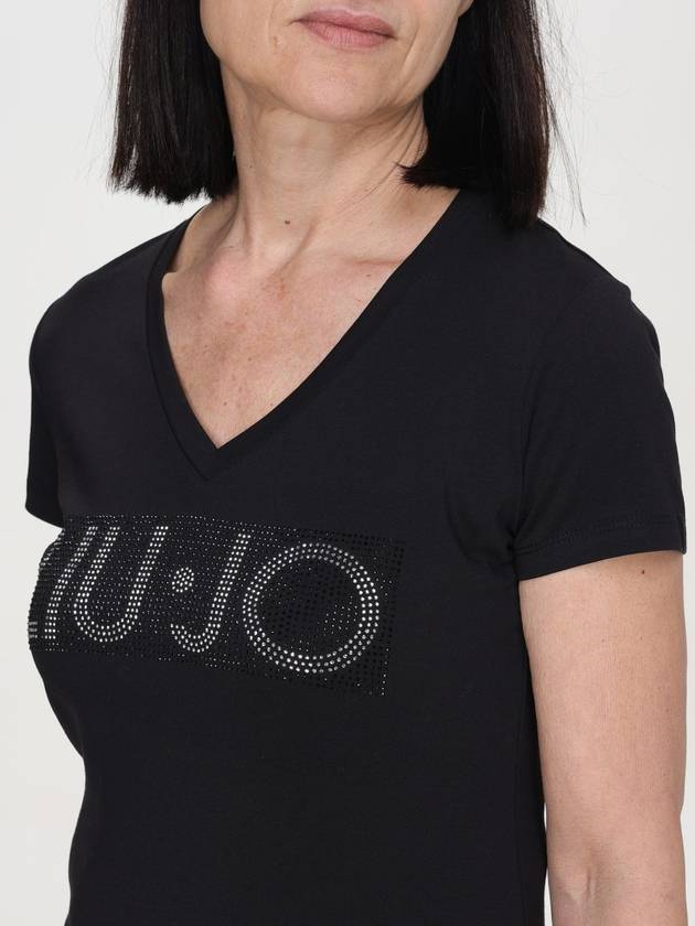 T-shirt Liu Jo in cotone con logo - LIU JO - BALAAN 3