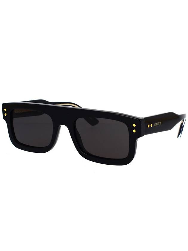 Eyewear Men's Acetate Sunglasses Black - GUCCI - BALAAN 3