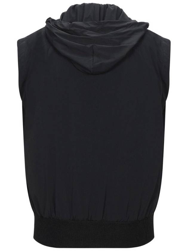 versace couture jeans sleeveless hooded jacket - VERSACE - BALAAN 2