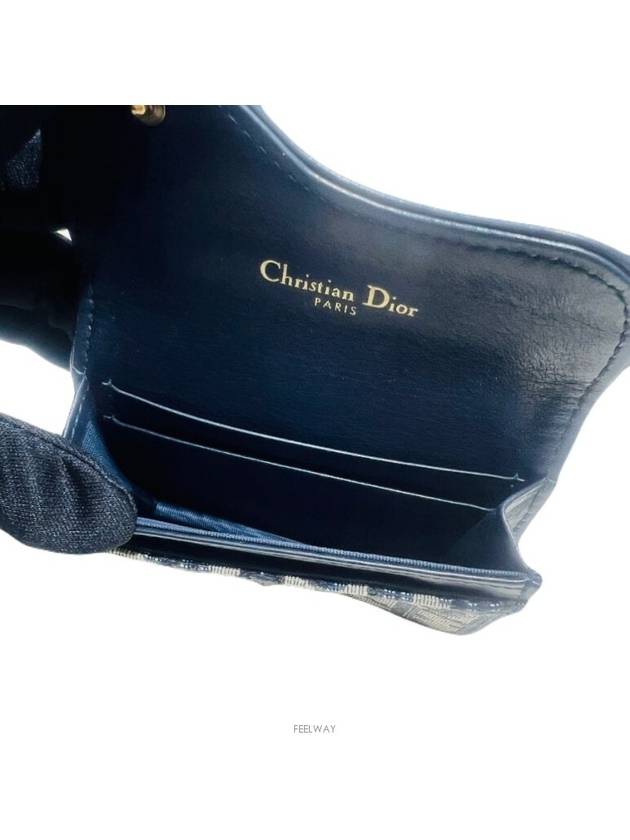 Oblique Saddle Card Wallet - DIOR - BALAAN 5