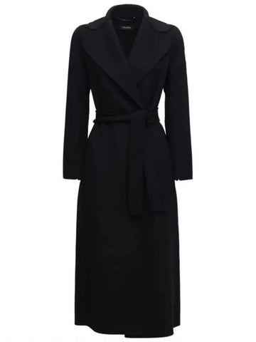 POLDO long wool coat black 2429016043 013 - MAX MARA - BALAAN 1