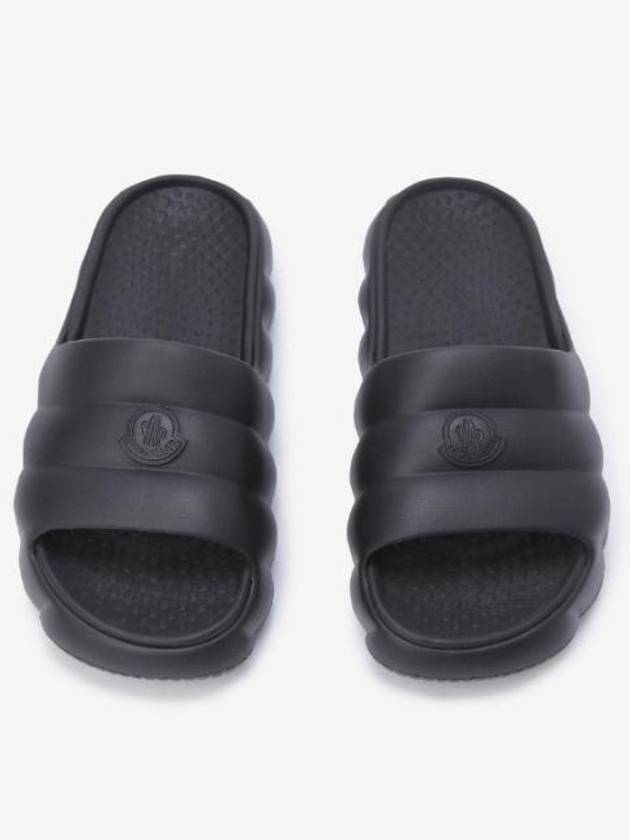 Lilo Slippers Black - MONCLER - BALAAN 3