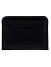 Sense Embroidered Logo Calfskin Card Wallet Black - CHLOE - BALAAN 2