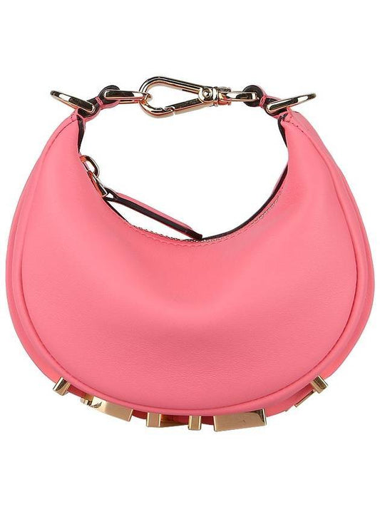 Nano Fendigraphy Hobo Tote Bag Pink - FENDI - BALAAN 1