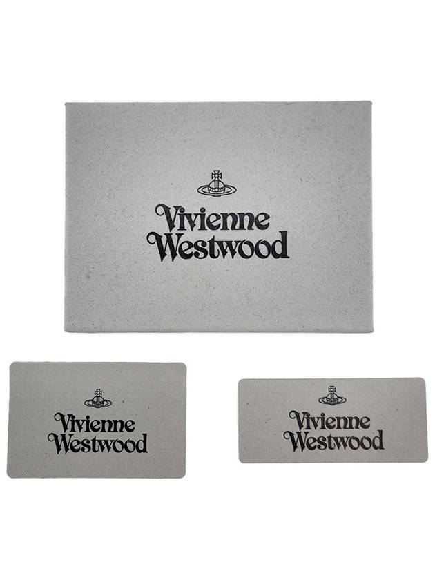 ORB Logo Cald Wallet Black - VIVIENNE WESTWOOD - BALAAN 7