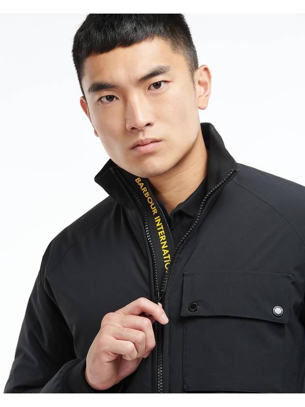 International Legacy Warm-Up Shower Proof Jacket Black - BARBOUR - BALAAN 7