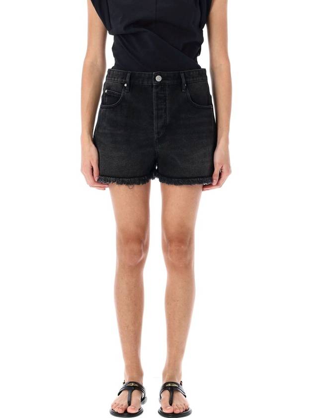 Lesia denim shorts - ISABEL MARANT ETOILE - BALAAN 1