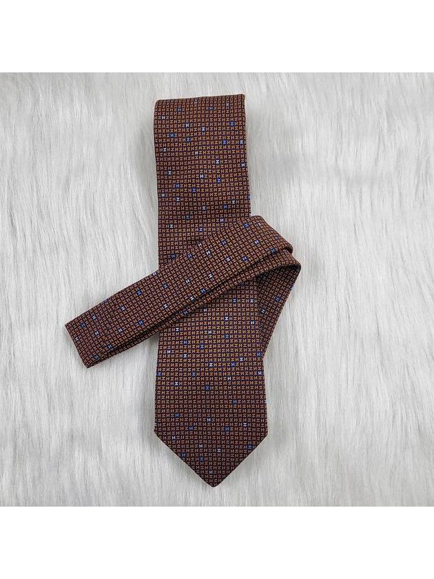 Arcade H Tie Brown - HERMES - BALAAN 4