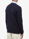 Samuel V-Neck Wool Cardigan Blue - A.P.C. - BALAAN 5