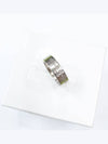 Logo Medium Ring Matte Silver - MAISON MARGIELA - BALAAN 5