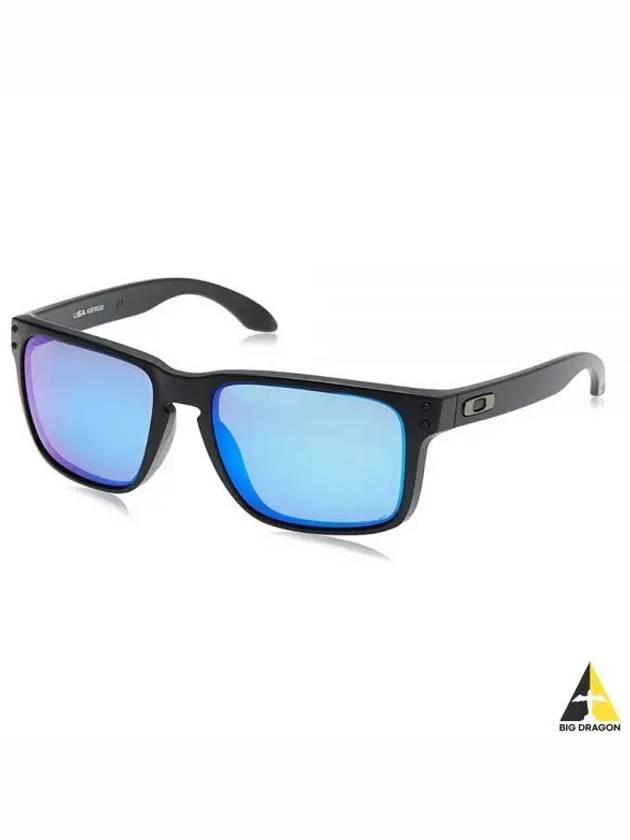 Holbrook XL Matte Black W Prism Sapphire Polarized OO9417 21OO9417 2159 - OAKLEY - BALAAN 1