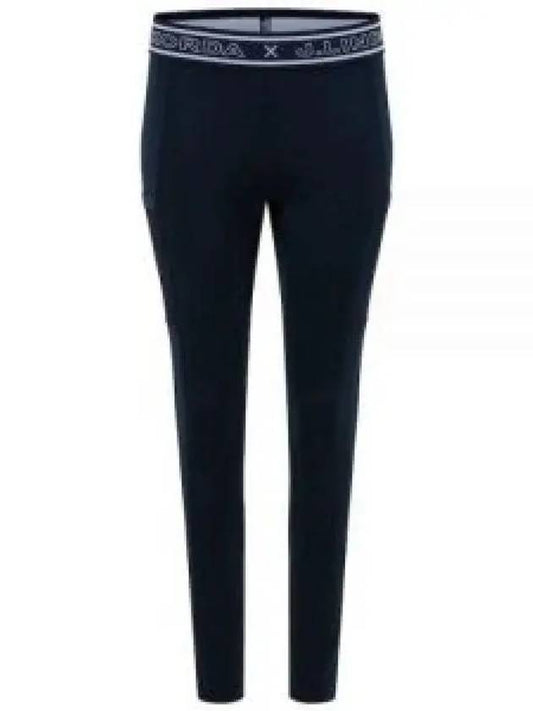 NK Logo Band Tights Leggings Navy - J.LINDEBERG - BALAAN 2