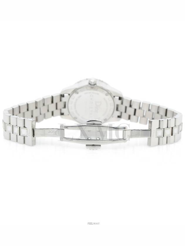 Crystal Watch Steel White Cubic CD112112 - DIOR - BALAAN 3