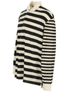 Ato Striped Long Sleeve Polo Shirt - ISABEL MARANT - BALAAN 5