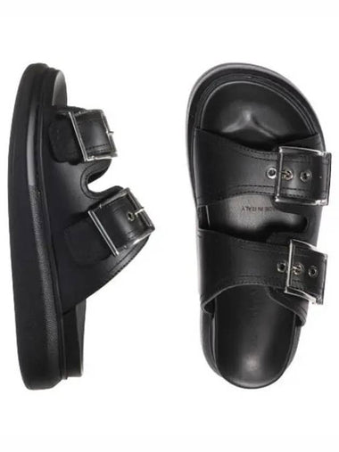 buckle hybrid slides - ALEXANDER MCQUEEN - BALAAN 1