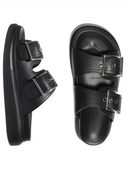 Buckle Hybrid Slides Women Slippers - ALEXANDER MCQUEEN - BALAAN 1