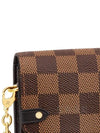 Vavin Chain Damier Long Wallet Brown - LOUIS VUITTON - BALAAN 3