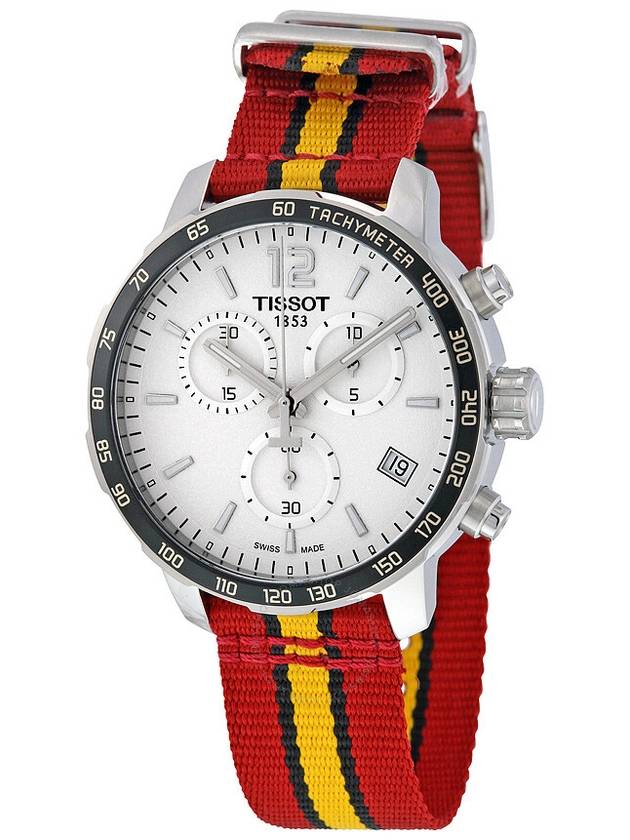 Tissot Quickster Miami Heat NBA Special Edition Silver Dial Men's Watch T0954171703708 - TISSOT - BALAAN 1