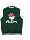 Bucket Woven Vest GREEN MAN - MALBON GOLF - BALAAN 2