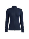 Women's Featherweight Silky Tech Nylon Full Zip Jacket Navy - G/FORE - BALAAN 2