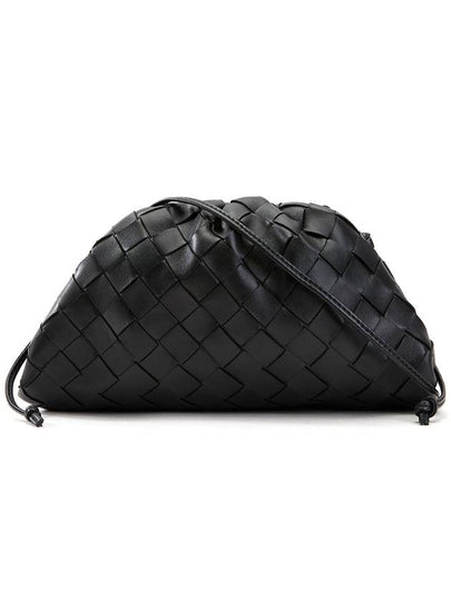 Intrecciato Mini Pouch Bag Black - BOTTEGA VENETA - BALAAN 2