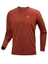 Rho LT Crew Neck Long Sleeve T-Shirt Sequoia - ARC'TERYX - BALAAN 2