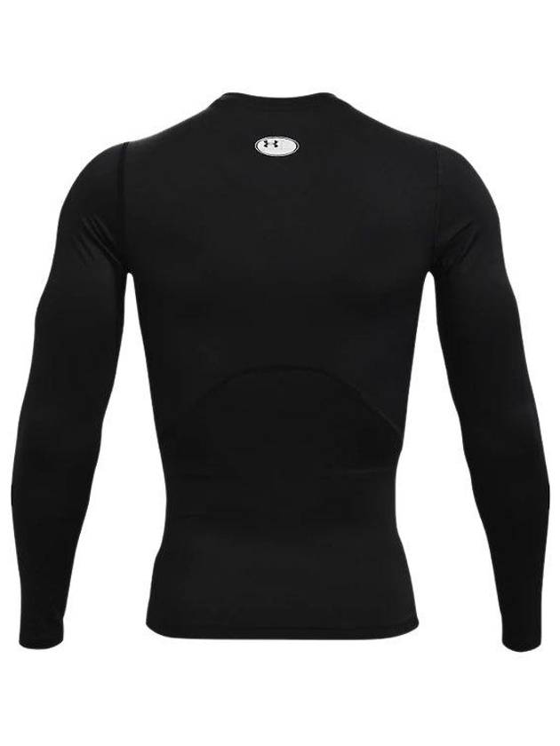 Men's Heat Gear Compression Long Sleeve T-Shirt Black - UNDER ARMOUR - BALAAN 3