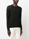 Fox Head Patch Regular Knit Top Black - MAISON KITSUNE - BALAAN 4