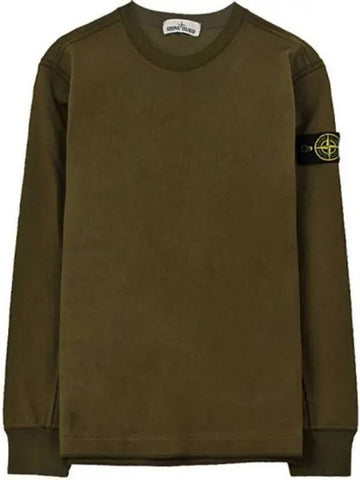 711562350 V0058 Wappen Long Sleeve Khaki Men s T shirt TEO 271553 - STONE ISLAND - BALAAN 1