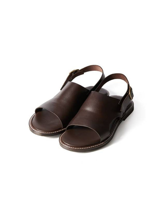 Fisherman Verona Sandals Dark Brown - ANTICHI ROMANI - BALAAN 1