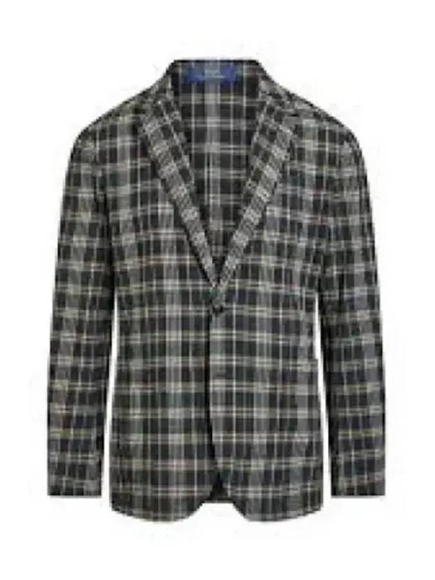 30 Points Indigo Plaid Cotton Sports Coat Multi - POLO RALPH LAUREN - BALAAN 2