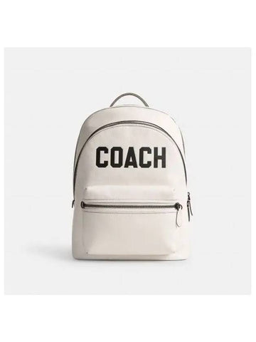 Charter Graphic Backpack White - COACH - BALAAN 1